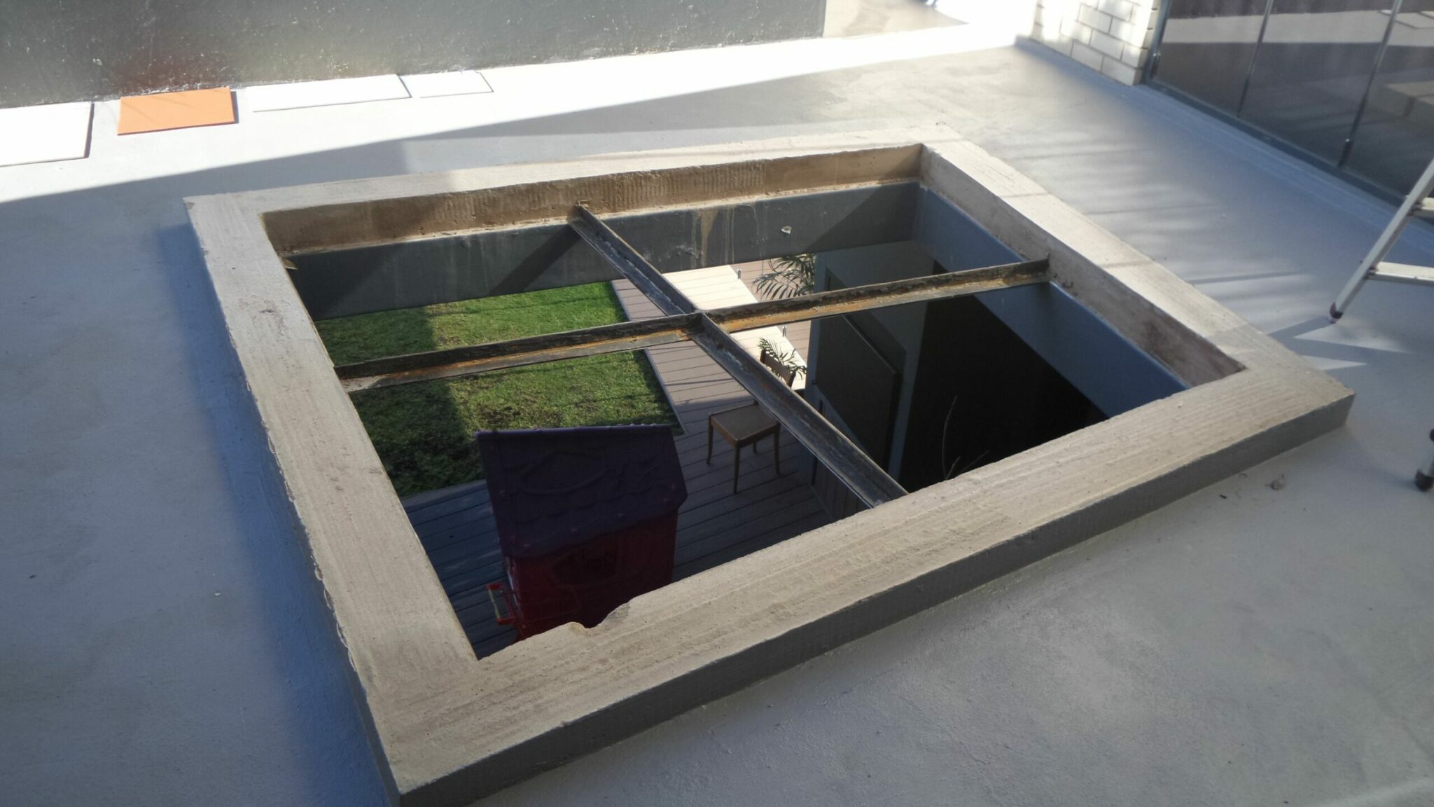 Before and After - Repairs - Skybright Skylights